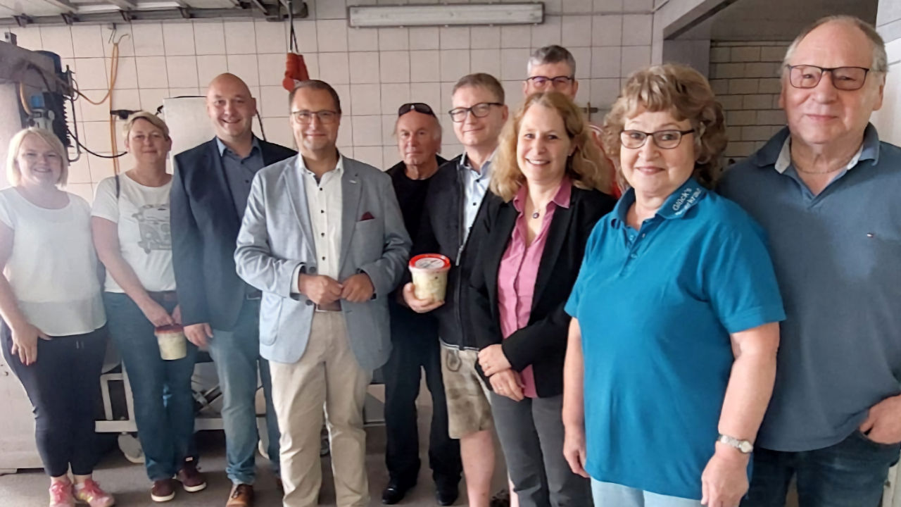 Besuch Heiko Hain MdB
